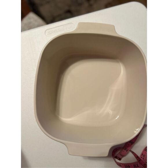 CorningWare White Abundance Casserole Dish with Lid 5 Liter - Picture 3 of 5